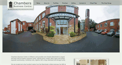 Desktop Screenshot of chambersbusinesscentre.co.uk